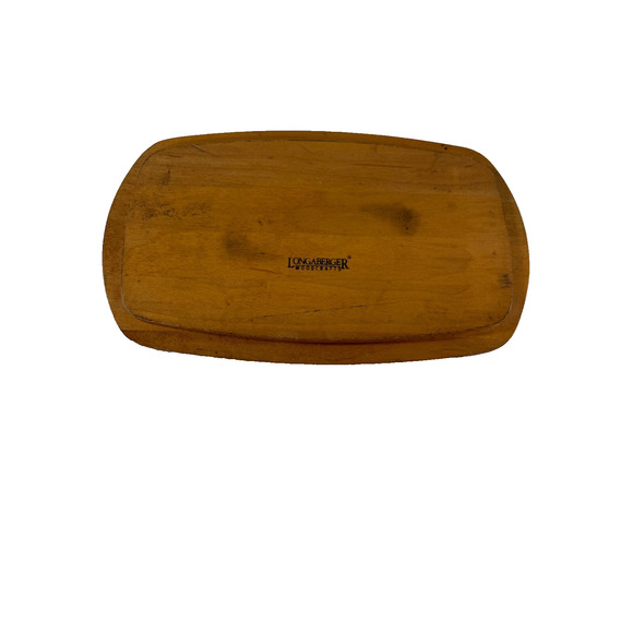 Longaberger Woodcrafts Lid 10.50"L x 6.75"W - Picture 2 of 2